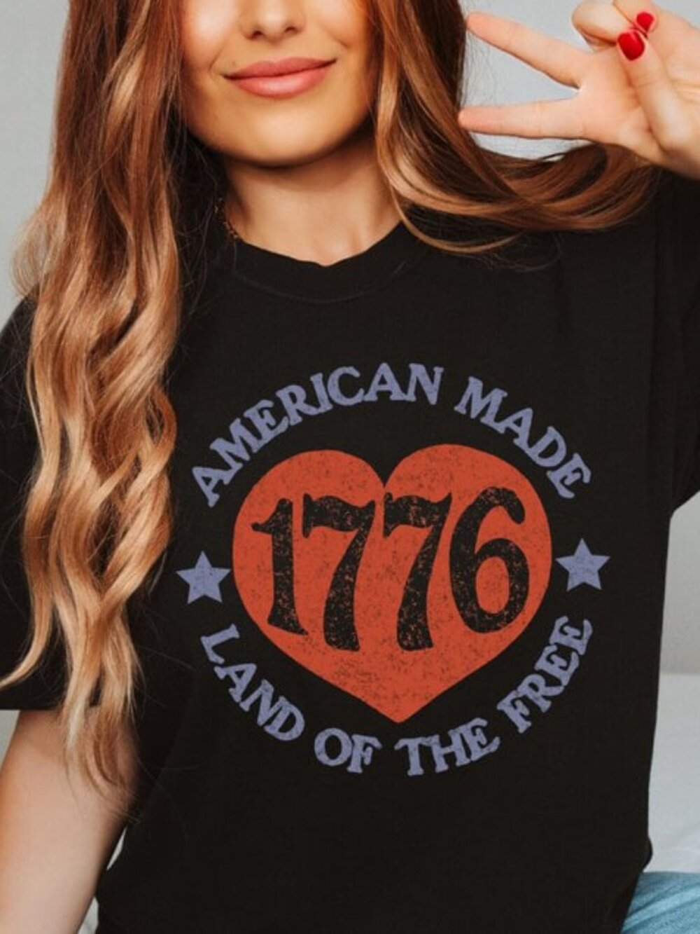Graphic 1776 Shirt, 4th Of July Gift, America 250 Years Tee